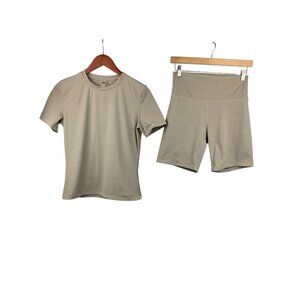 Women’s Uncia Active Beige Sports Set Size L